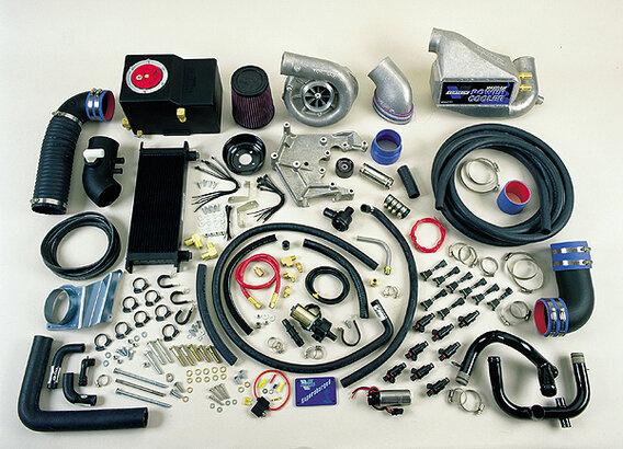 Vortech 01 Cobra 4V Tuner Kit w/V-2 SQ-Trim & Aftercooler (satin)