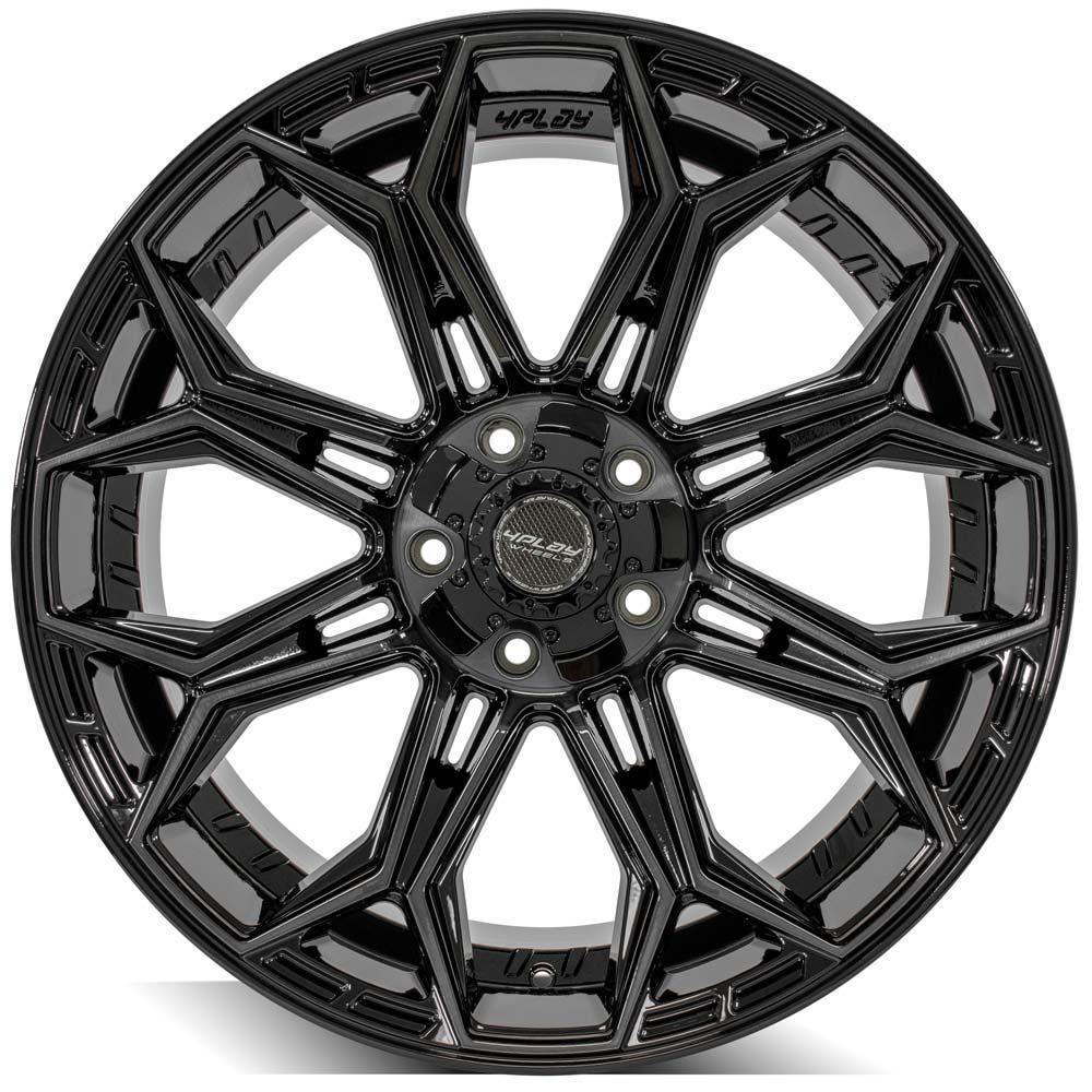 4PLAY Aluminum Wheel (1988-2023 Chevrolet, Dodge, Ford, GMC, Jeep, Ram Fitment) - 4P83-22100-5D55-18BBT