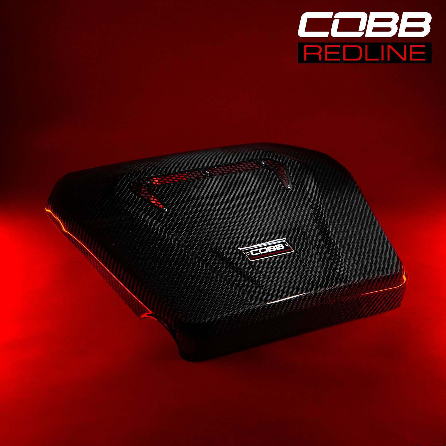 Cobb Redline Carbon Fiber Engine Cover for Volkswagen (Mk7) Golf, (Mk7/Mk7.5/Mk8) GTI, Golf R, (A7) Jetta GLI and Audi (8V) A3/S3 - 4V2600