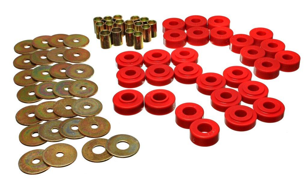 ENERGY SUSPENSION Rr Spring Frame Shackle Kit (1973-1979 F-250, F-100, Bronco, F-150) - 4.2127R