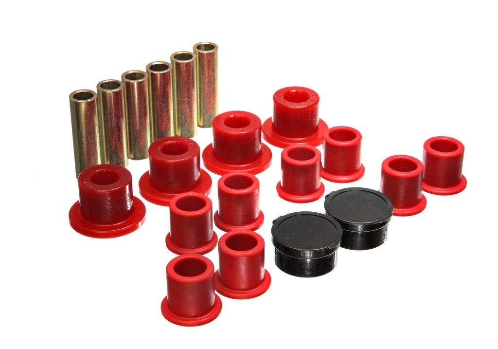 ENERGY SUSPENSION Rear Leaf Spring Bushing Set (1998-2011 Ranger, B2300, B3000, B4000, B2500) - 4.2154R