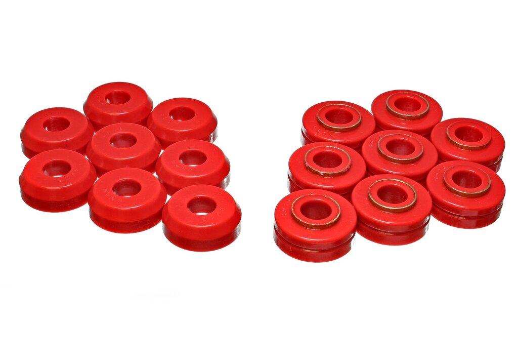 ENERGY SUSPENSION Fd Bronco Body Mount Set (1966-1977 Bronco) - 4.4101R