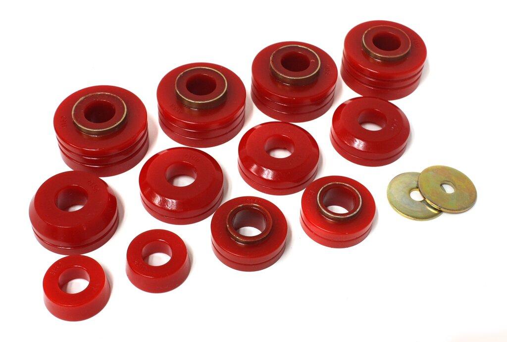 ENERGY SUSPENSION Fd 4Wd Body Mounts (1973-1979 F-100, F-350, F-250, F-150) - 4.4104R