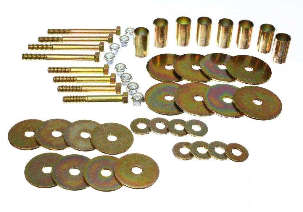 ENERGY SUSPENSION Fd Bronco Body Mount Hardware (1966-1977 Bronco) - 4.4106