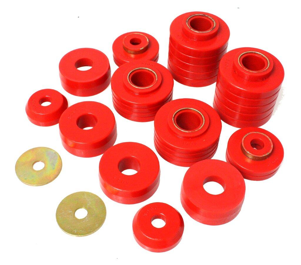 ENERGY SUSPENSION Fd P/U Body Mounts (1980-1996 F-150, F-350, F-100, F-250) - 4.4107R