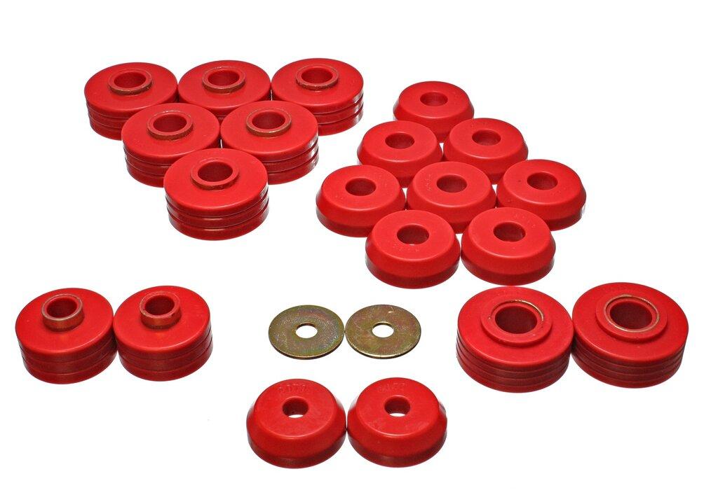 ENERGY SUSPENSION Fd Bronco Body Mounts (1980-1989 Bronco) - 4.4109R