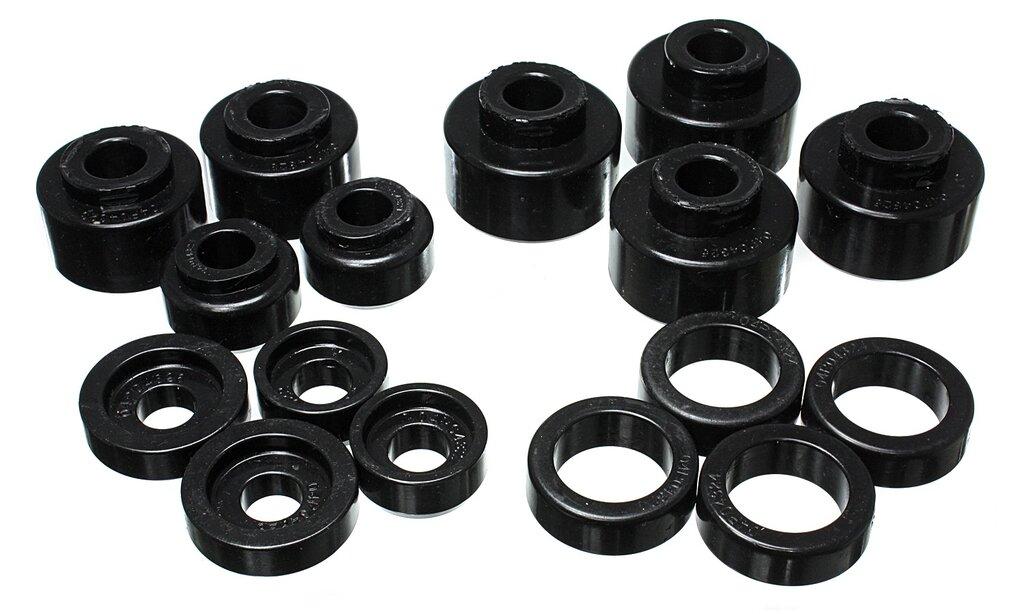 ENERGY SUSPENSION Body Mount Set (1999-2007 F-350 Super Duty, F-250 Super Duty) - 4.4120G