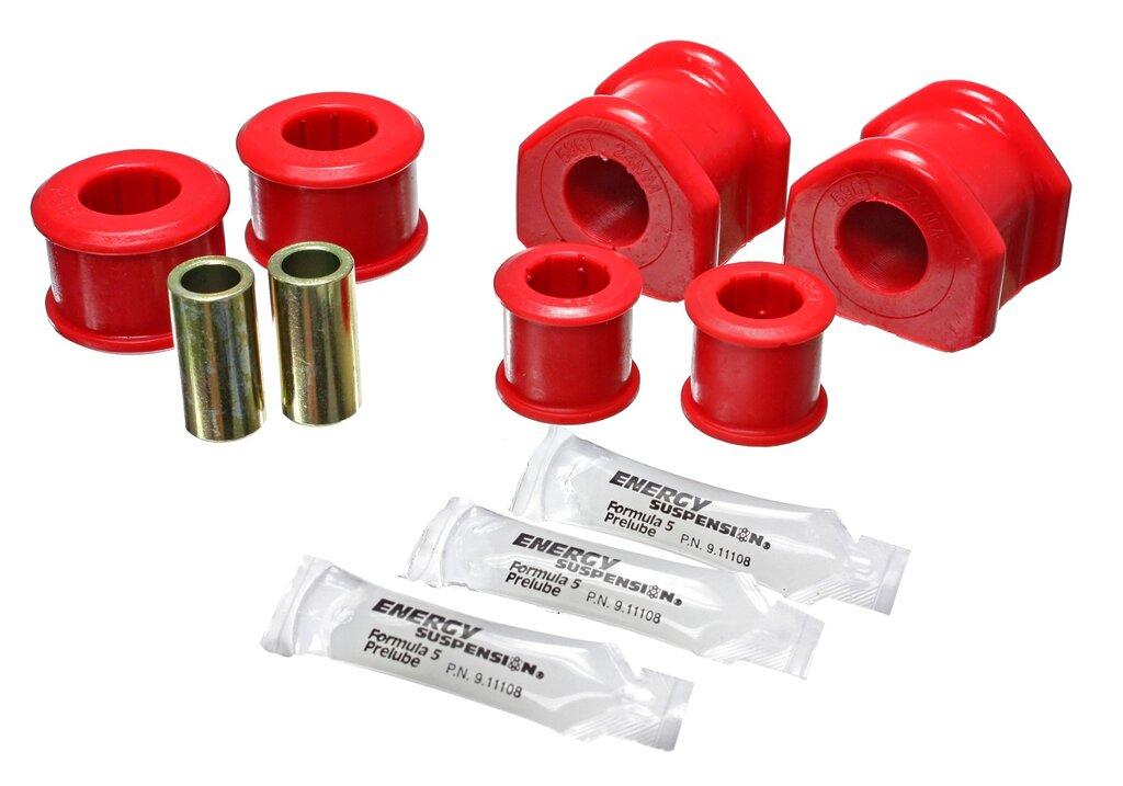 ENERGY SUSPENSION Rear Sway Bar Bushing Set 24Mm (2011-2014 Mustang) - 4.5195R