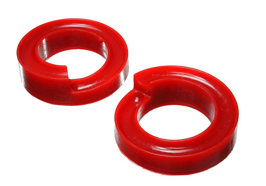 ENERGY SUSPENSION Ft Coil Spring Isolator Set (2005-2007 F-250 Super Duty, F-350 Super Duty) - 4.6111R