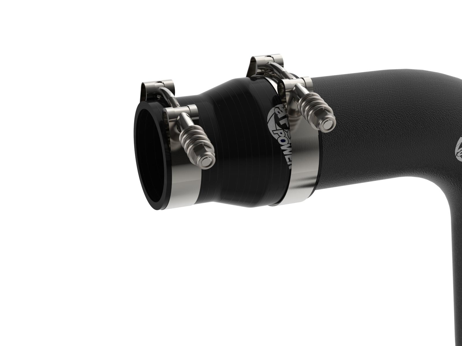 AFE BladeRunner Aluminum Hot and Cold Charge Pipe Kit Black (2006-2010 Chevrolet, GMC Fitments) - 46-20054-B