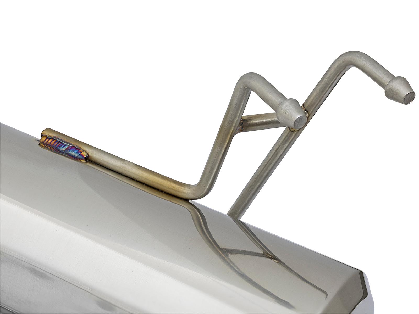AFE Takeda Cat-Back Exhaust w/ Polished Tip (2016-2021 Civic) - 49-36615-P