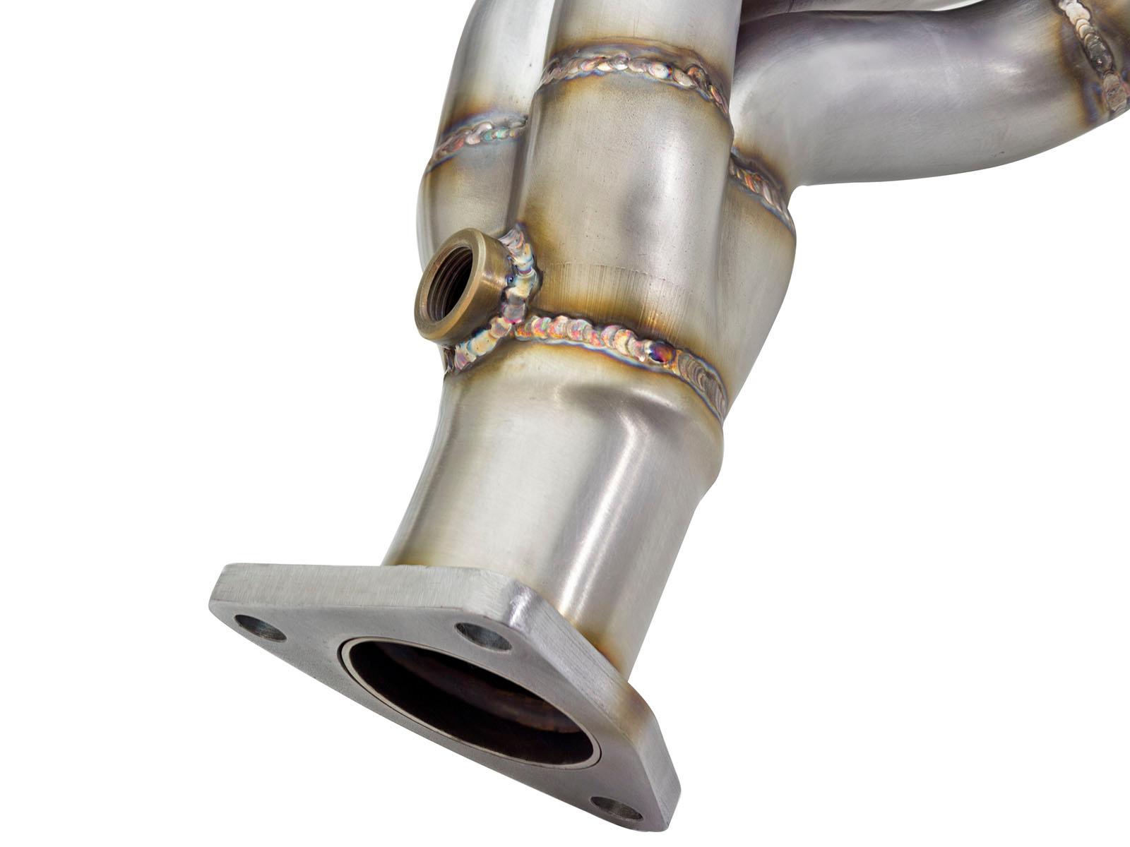 AFE Twisted Steel 304 Stainless Steel Short Tube Header (Nissan 350Z /Infiniti G35 03-06 V6-3.5L) - 48-36103
