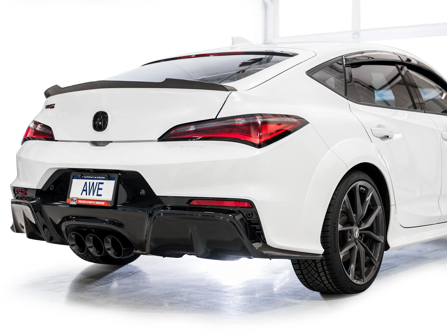 AWE Touring Edition Exhaust for DE5 Integra Type-S - Triple Diamond Black Tips - 3015-53335