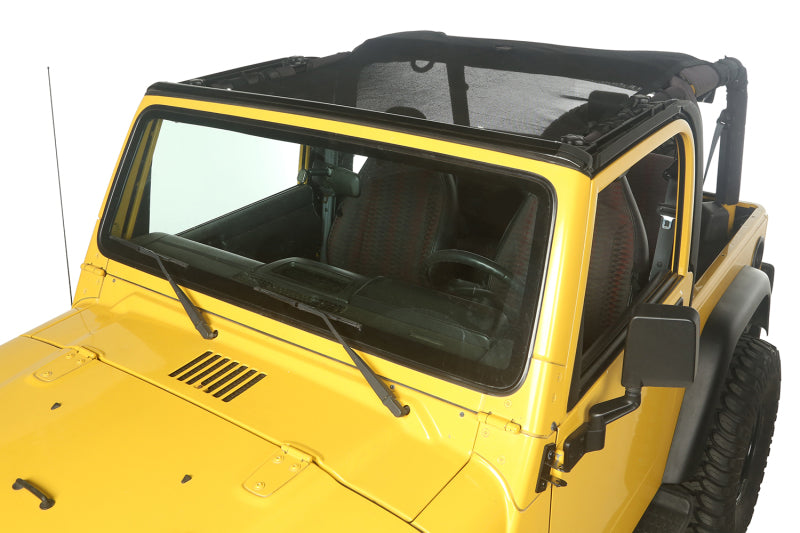Rugged Ridge Eclipse Sun Shade Full Cover; 97-06 Jeep Wrangler Tj - 13579.08