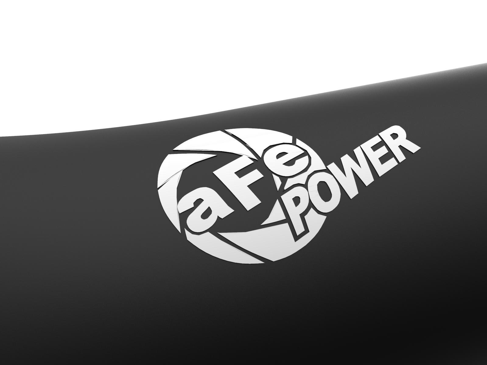AFE BladeRunner 2-1/2 IN to 3 IN Aluminum Hot-Side Charge Pipe Black (2018-2021 Wrangler) - 46-20468-B