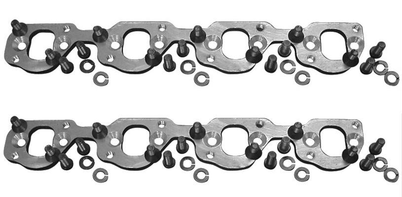 KOOKS Small Block Ford Stock SBF Adapter Kit 2 3/4 Inch Diagonal to 2 Inch Inline (Stock) - 7010-KIT