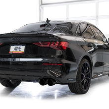 AWE Track Edition Exhaust for Audi 8Y S3 - Diamond Black Tips - 3020-43897