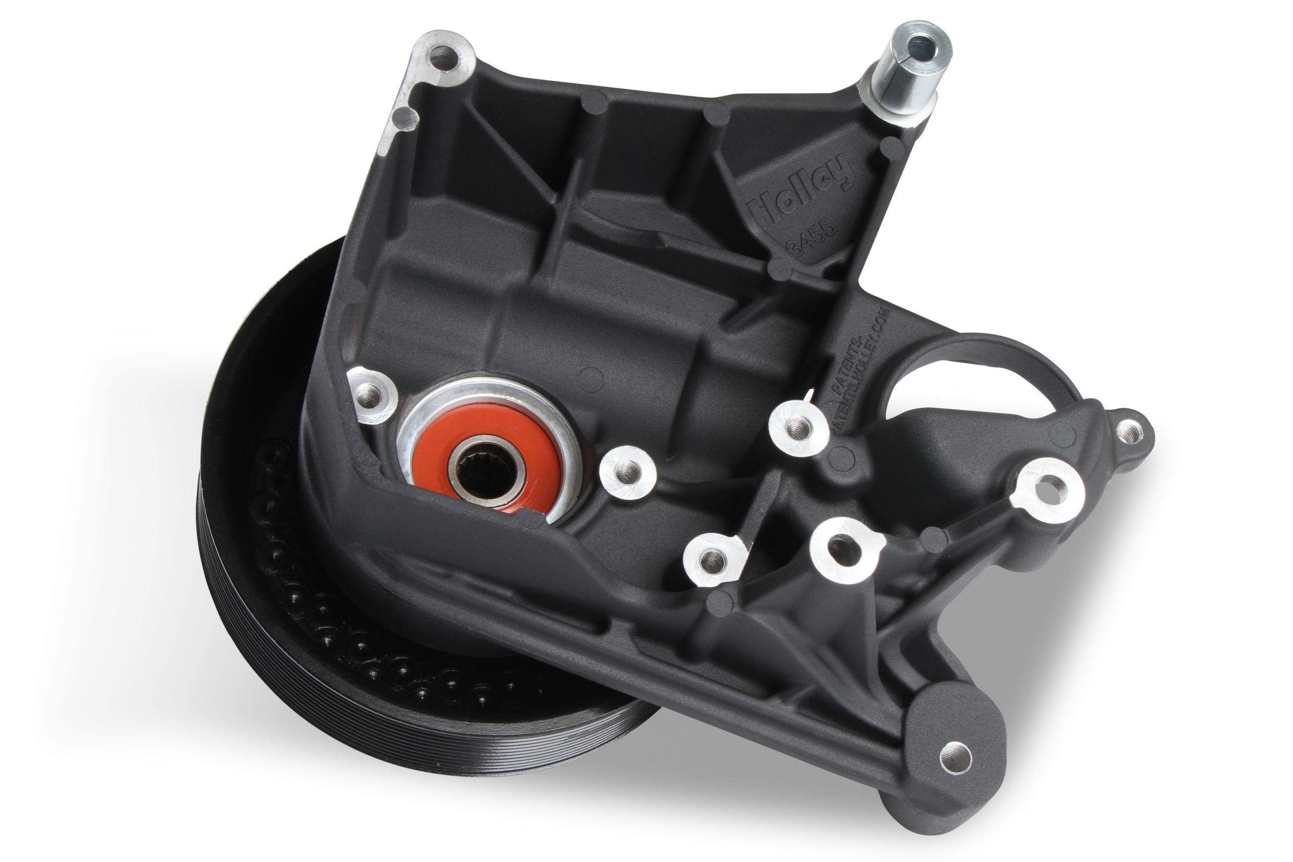 Holley Power Steering Bracket - 97-334BK
