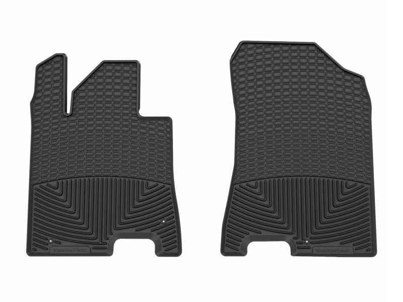 WeatherTech 20-26 Hyundai Sonata 1st Row Front All-Weather Floor Mats - Black