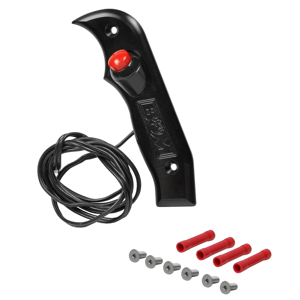 B&M B&amp;M Magnum Grip Side Plate with 12V Button. - 81063BM