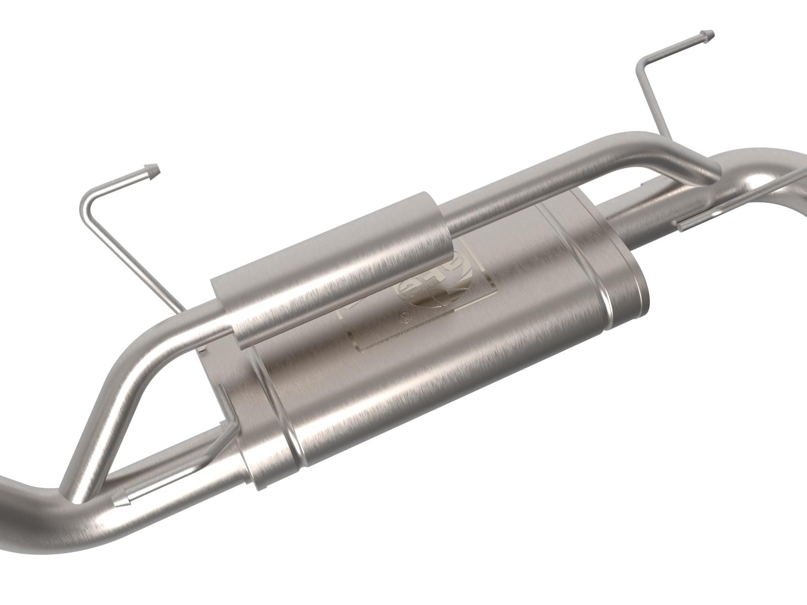 AFE Apollo GT Series 2-1/2 IN 409 Stainless Steel Cat-Back Hi-Tuck Exhaust System (2025 4Runner) - 49-46079