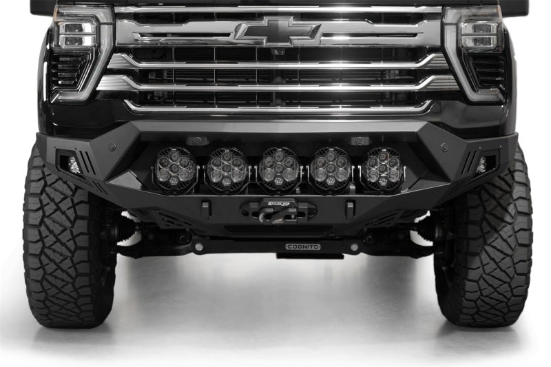 Addictive Desert Designs 2023-2025 Chevrolet Silverado 2500, 3500 Bomber HD Front Bumper - F820043500103