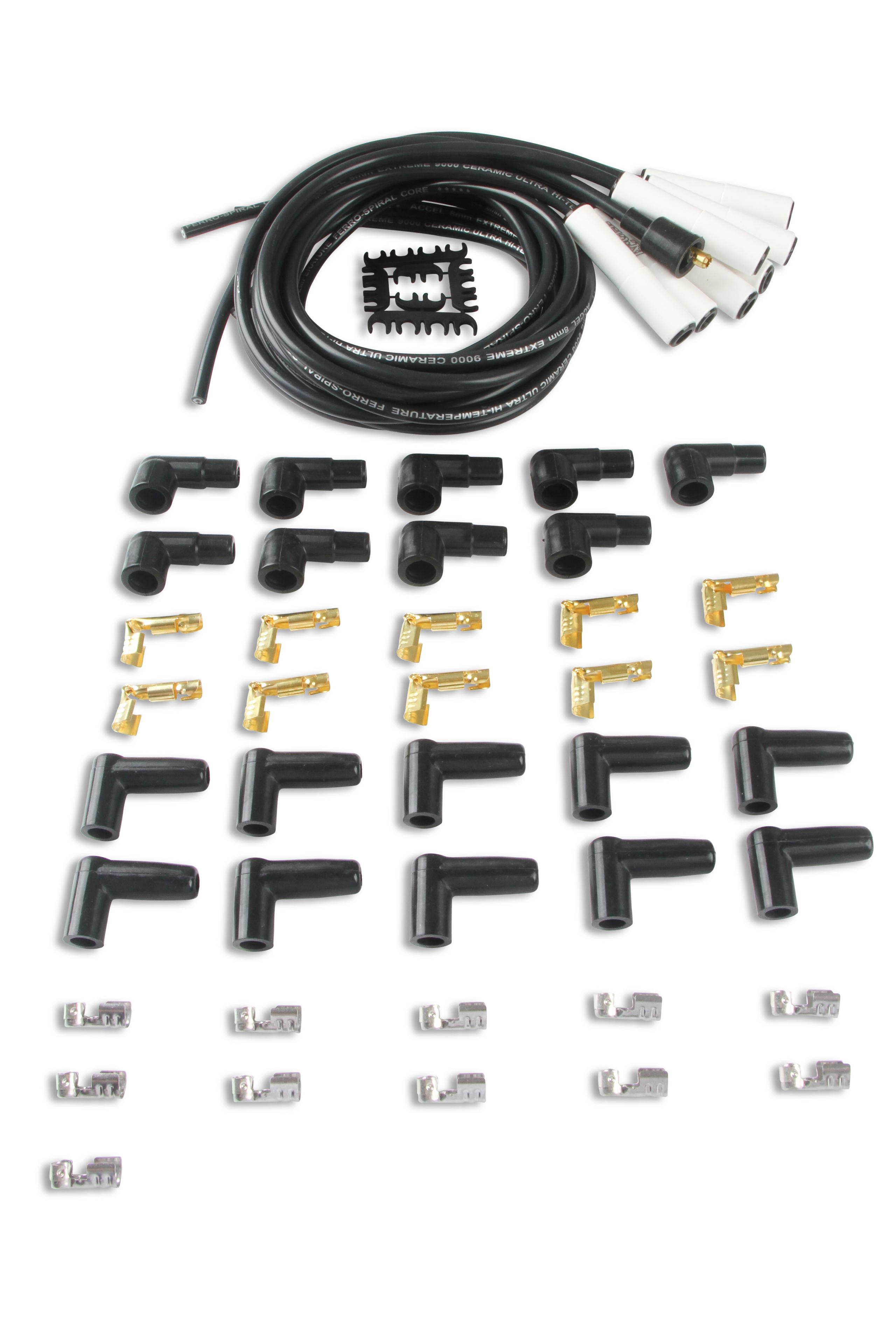 Accel Uni Ceramic 180 Boots Wire Kit () - 9000C