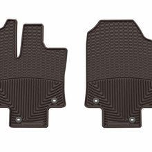 WeatherTech 24-25 Lexus TX 1st Row Front All-Weather Floor Mats - Cocoa