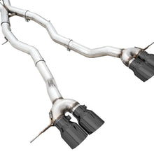 AWE Track Edition Catback Exhaust - Diamond Black Tips (2021+ BMW G8X M3 / M4) - 3020-42482