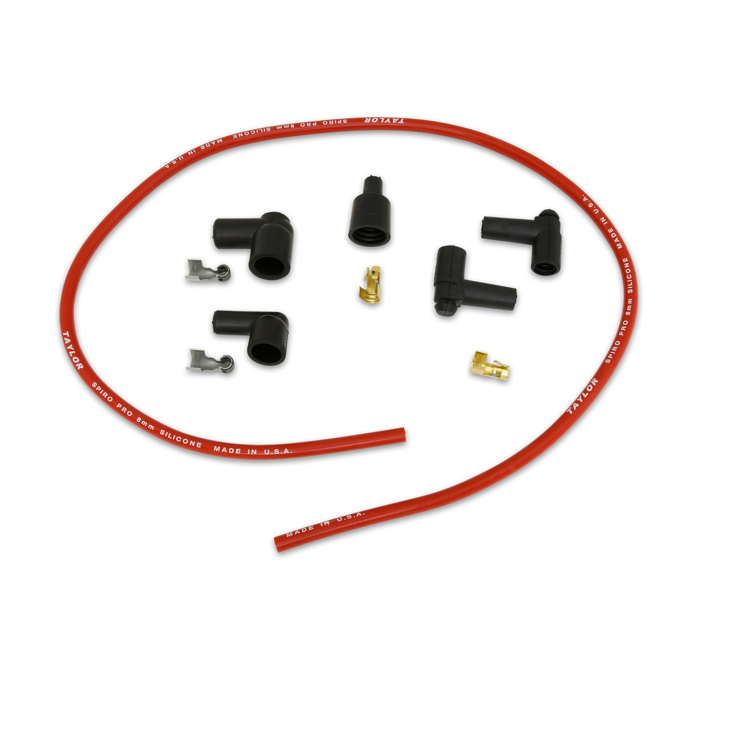 TAYLOR CABLE 8mm Spiro-Pro Repair Kit Coil red - 45429
