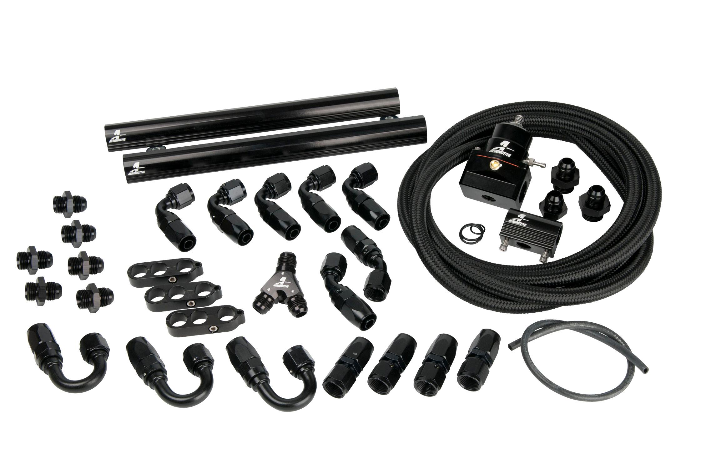 Aeromotive 07-2014 Shelby GT500 Cobra Jet Fuel Rail and Line Kit