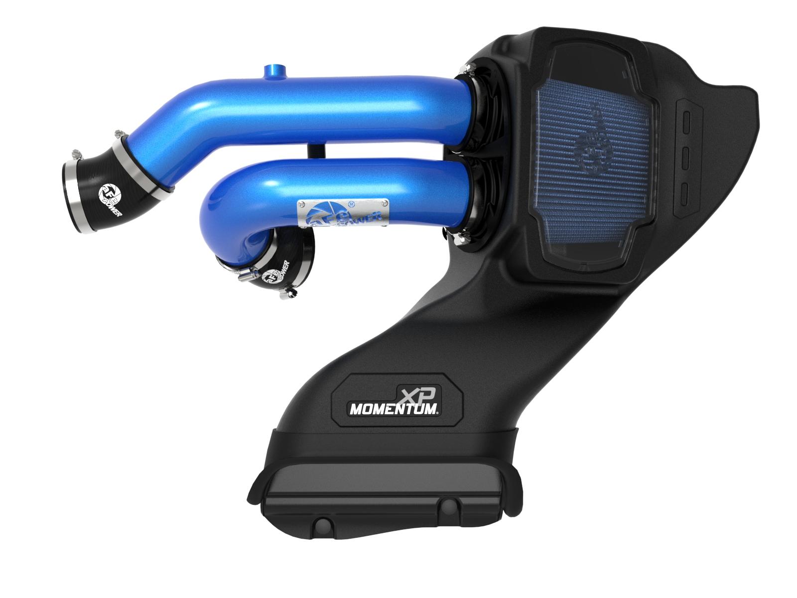 AFE Momentum XP Cold Air Intake System w/ Pro 5R Filter Blue (2021-2024 Expedition , F-150 Raptor, F-150 , Navigator) - 50-30072RL