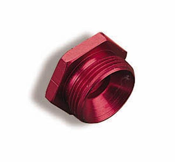 Holley Fuel Inlet Plug.  - 26-76