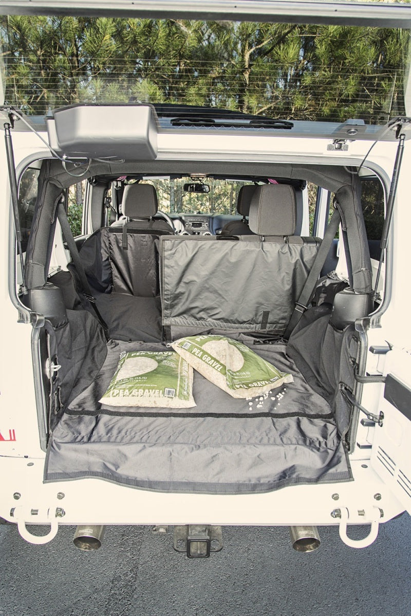 Rugged Ridge C3 Cargo Cover No Subwoofer; 07-18 Jeep Wrangler Jku 4 Door - 13260.01
