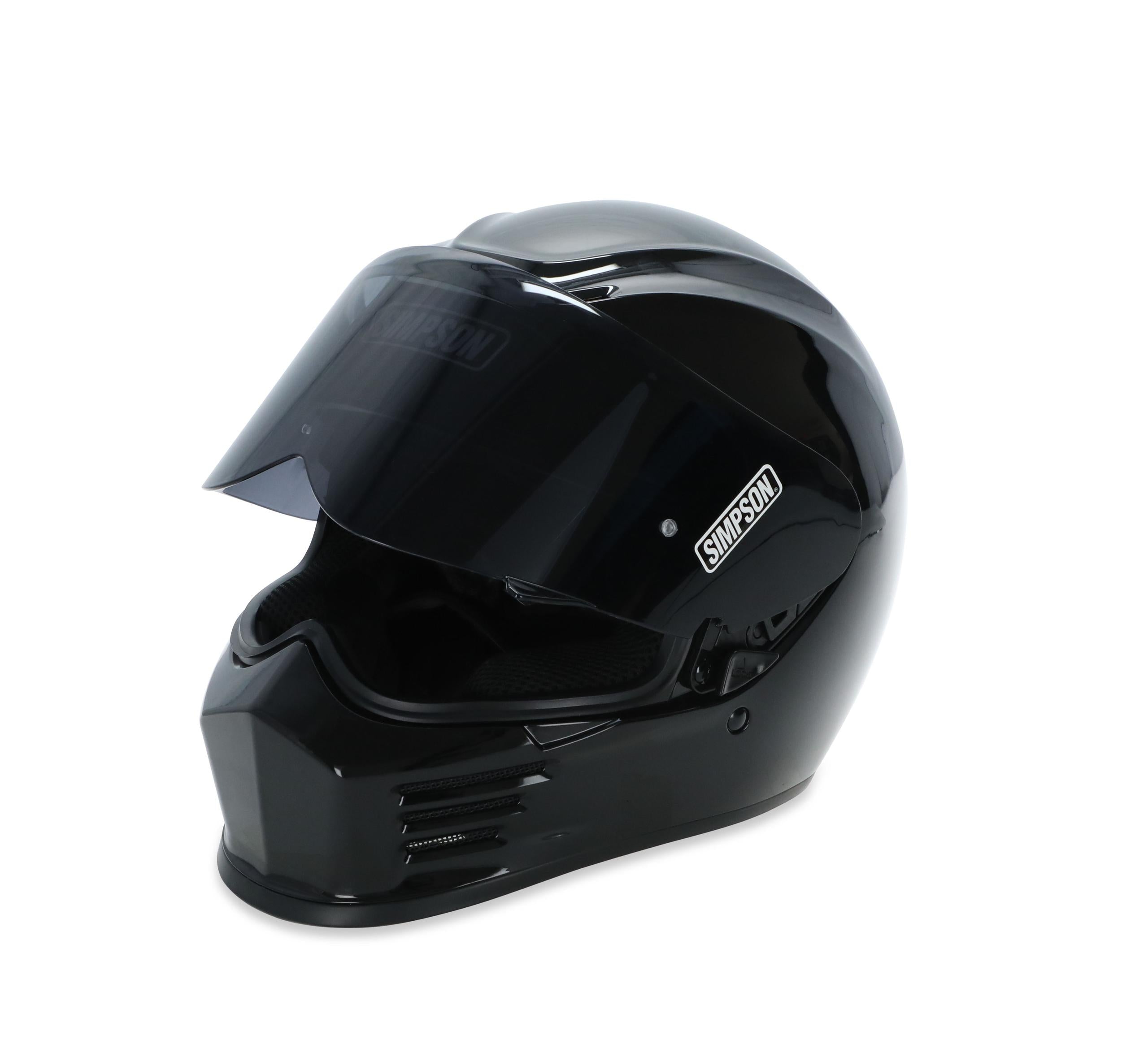 Simpson Racing Motorcycle Speed Bandit Helmet - Black - SPBS2