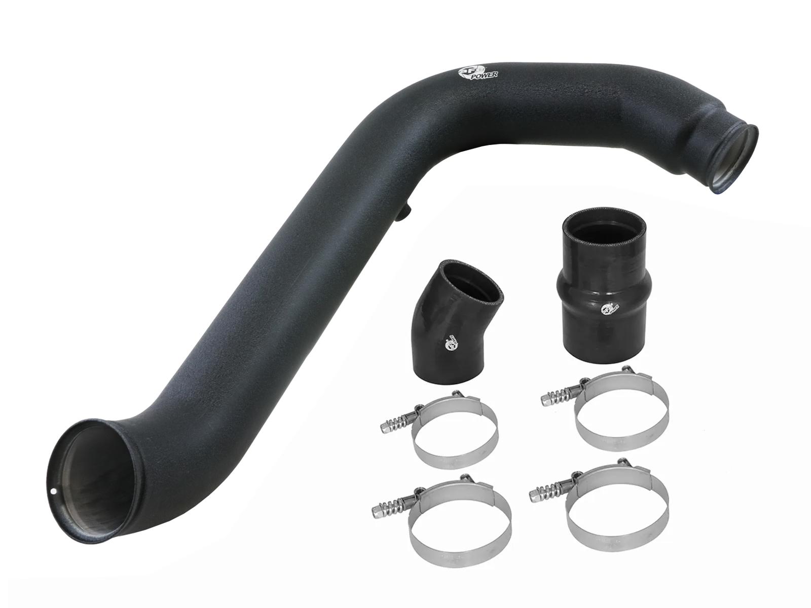 AFE BladeRunner 3 IN Aluminum Hot Charge Pipe Black - 46-20108-B
