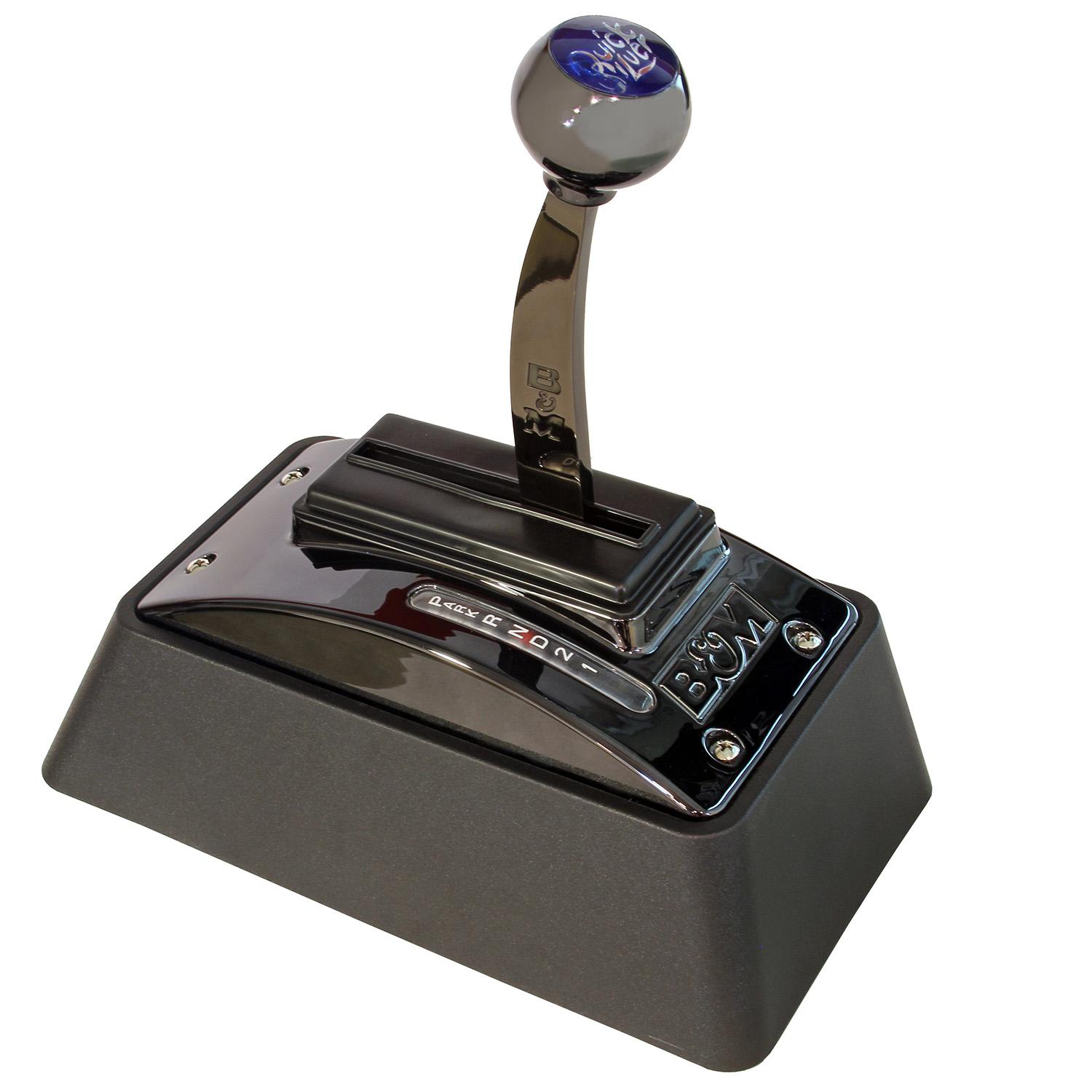 B&M Automatic Ratchet Shifter - Quicksilver - Black (Universal) - 81683