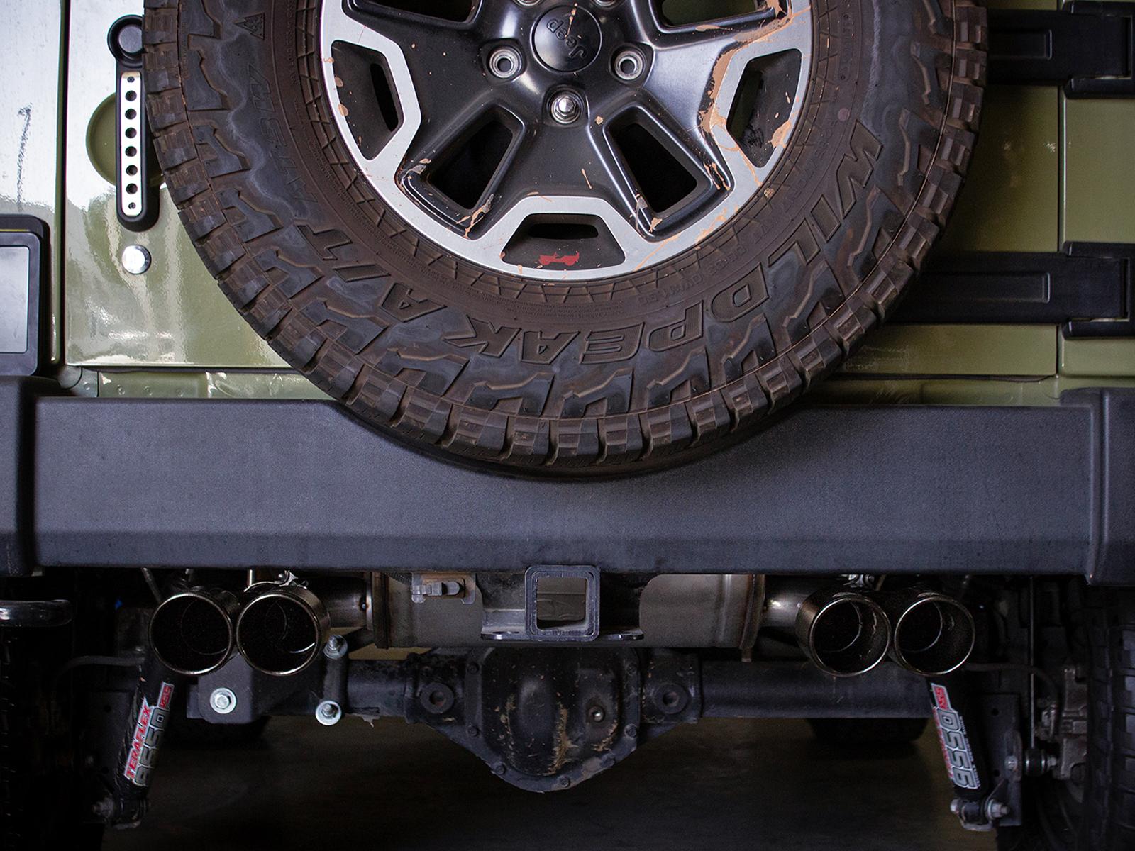AFE Cat-Back Exhaust System (2007-2018 Jeep Wrangler V6-3.6/3.8L) - 49-38087-B