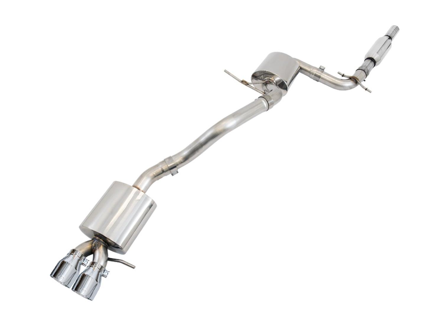 AWE Touring Edition for MK6 Jetta 2.5L - Chrome Tips - 3015-22060
