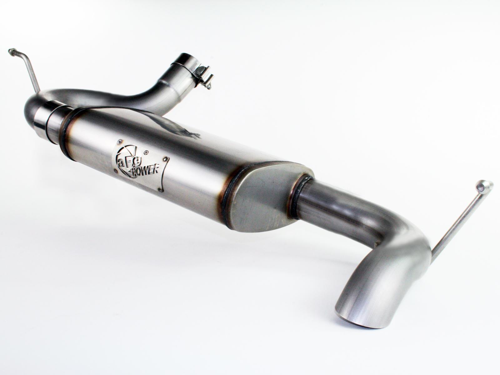 AFE MACH Force-Xp 2-1/2in 409 Stainless Steel Axle-Back Exhaust System - 49-46219