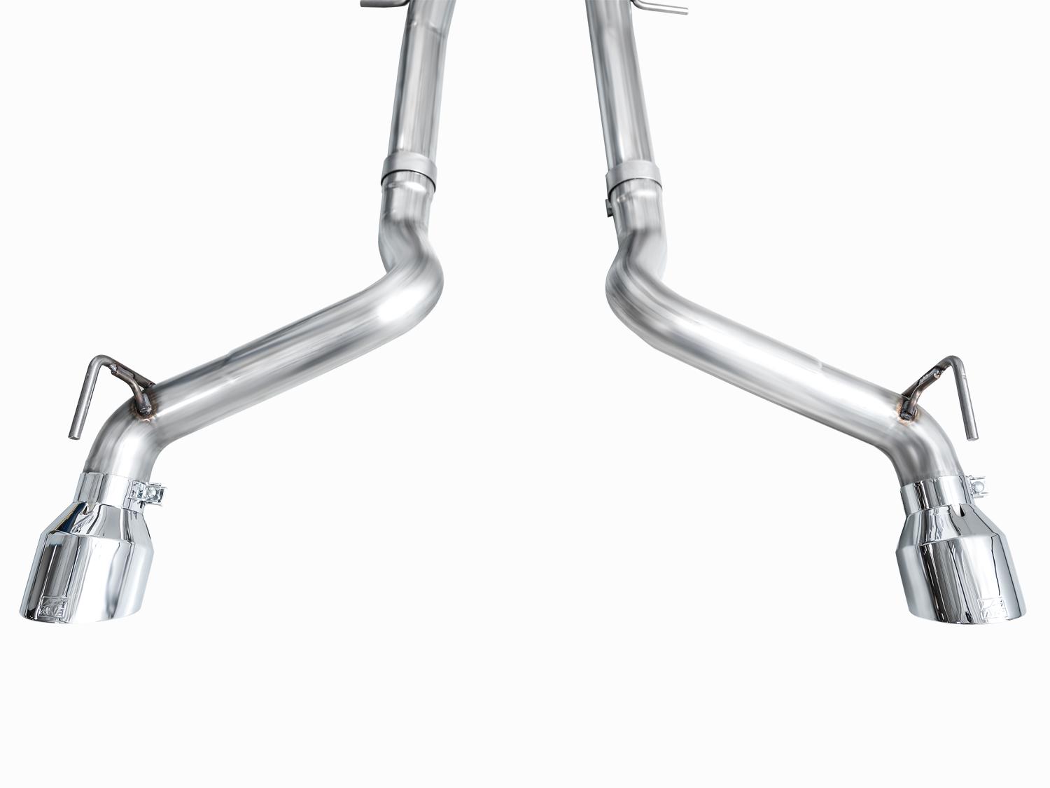 AWE Track Edition for Nissan Z - Chrome Tips - 3020-32400