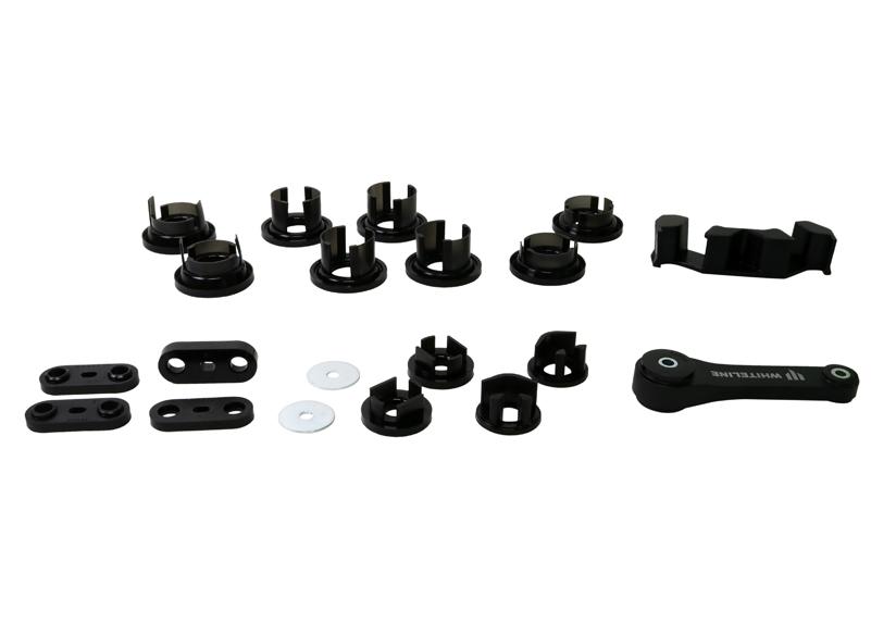 Whiteline Performance Front And Rear Suspension Bushing Kit Fits Subaru Impreza 08-16 Essential Driveline Vehicle Kit Contains W0506, Kca334, Kdt901 And Ksr207 Whiteline (2008-2017 Impreza, WRX) - WEK097
