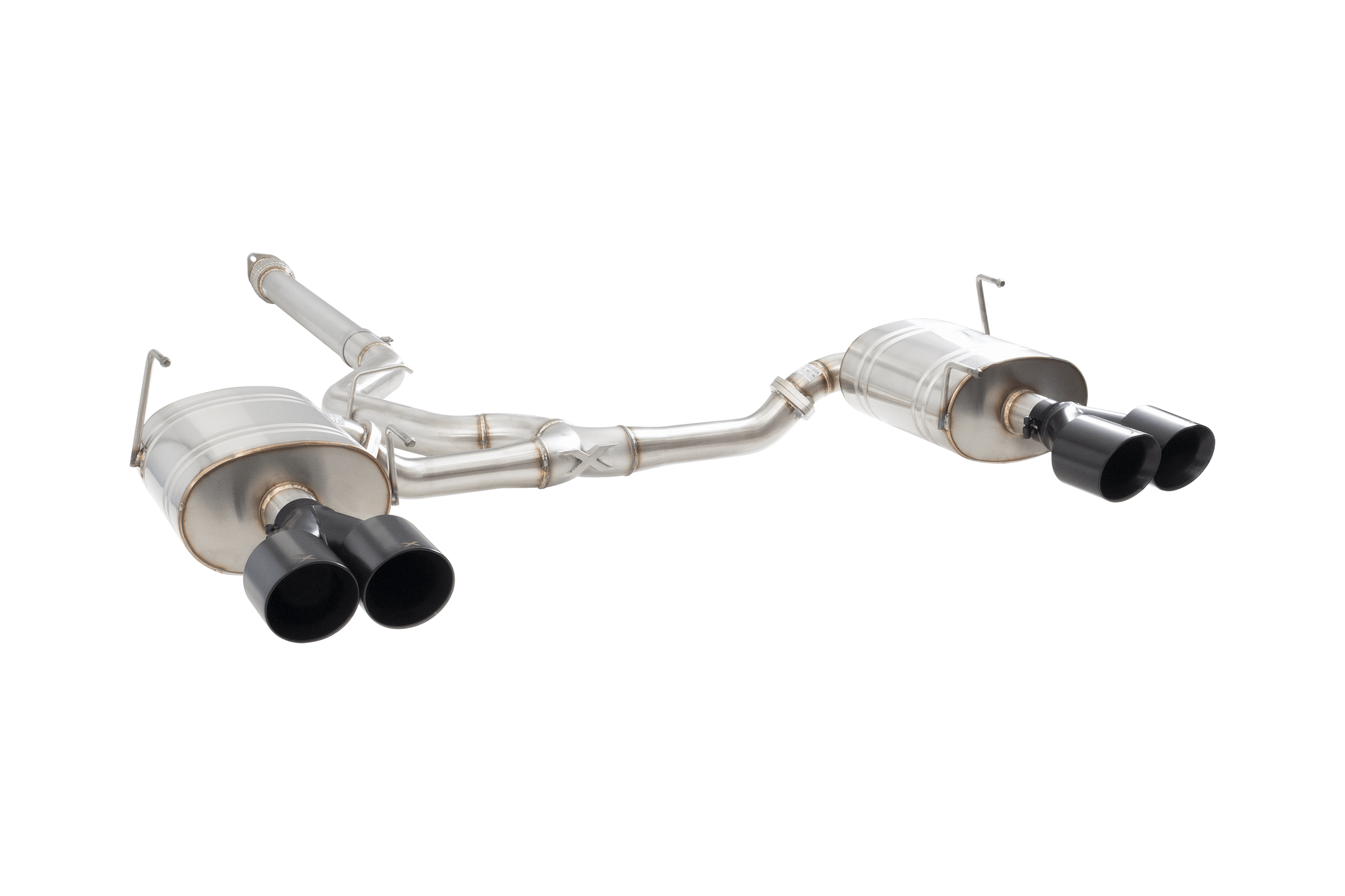 XForce Subaru WRX VB Cat Back Exhaust System with Black Tips - ESSW29BKCS