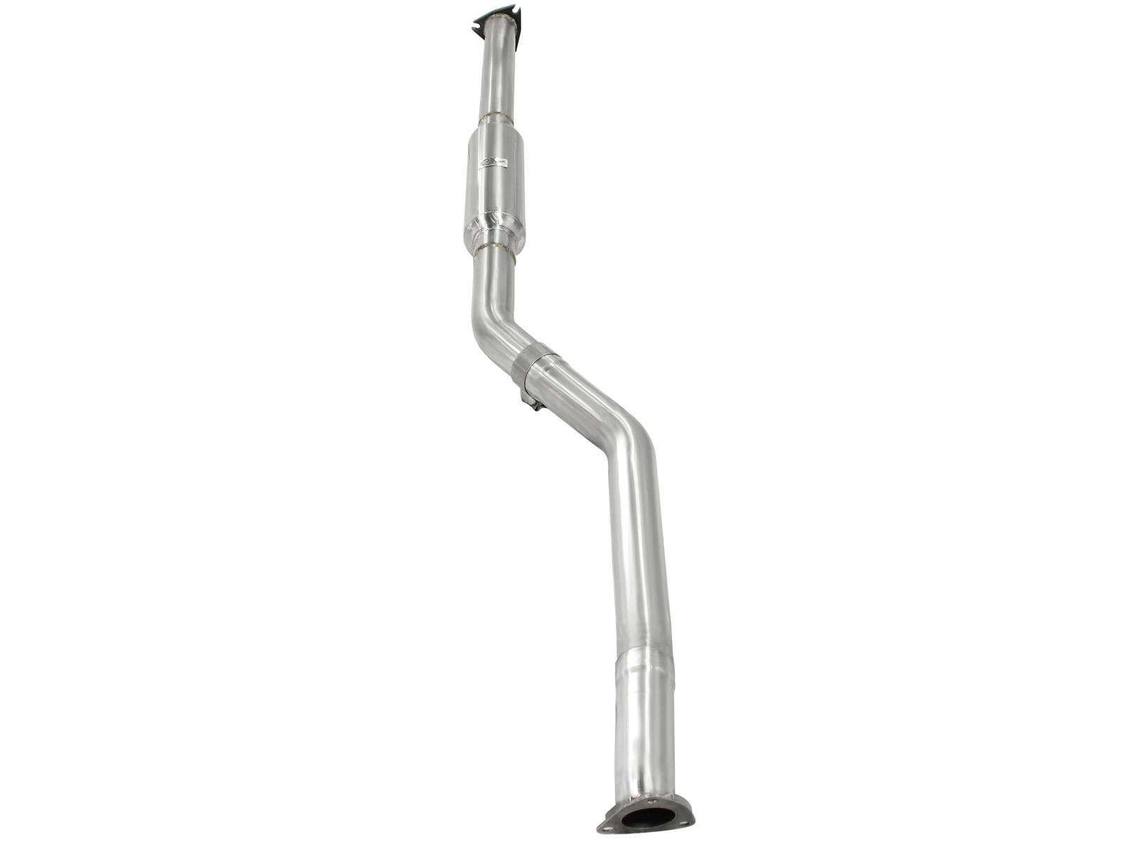 AFE Takeda 2-1/2 IN 304 Stainless Steel Mid-Pipe (Honda Accord Coupe EX-L 13-16 V6-3.5L) - 49-36608