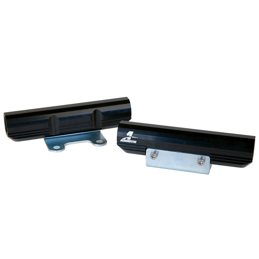 Aeromotive Aeromotive Subaru Top Feed Fuel Rail.  New, Black Anodized with White Laser Engraving: 2002-2014 WRX & 2007-2015 WRX STi.  5/8" Bore High Flow Fuel Rail with ORB-08 ports for Top Feed Fuel Injectors. - 14169