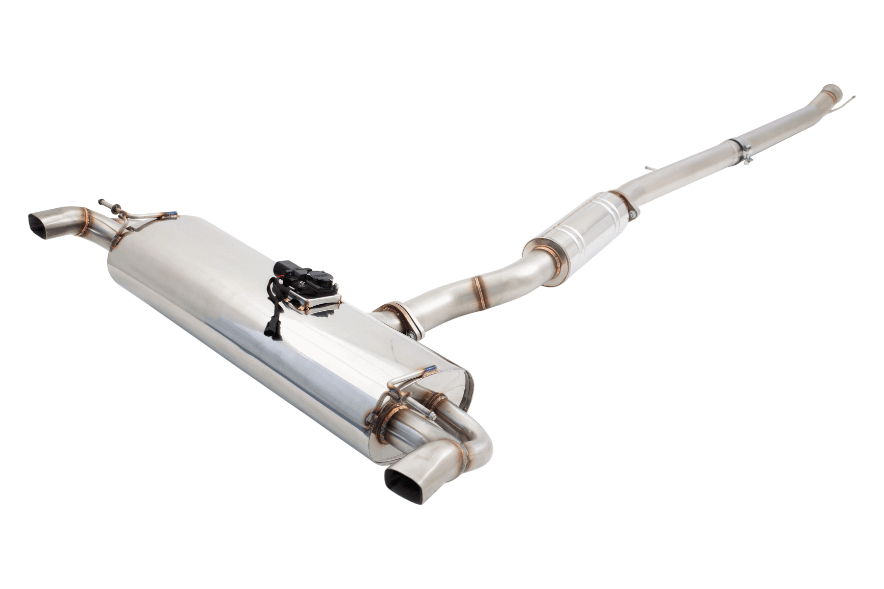 XForce Mercedes A45 AMG W176 2012-2018- Stainless Steel Cat Back System with Varex Muffler - ESA45VKCS