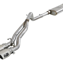 AFE Rebel Series 2-1/2 IN 409 Stainless Steel Cat-Back Exhaust System w/Polished Tip (2007-2018 Wrangler JK, Wrangler, Wrangler) - 49-48054-P