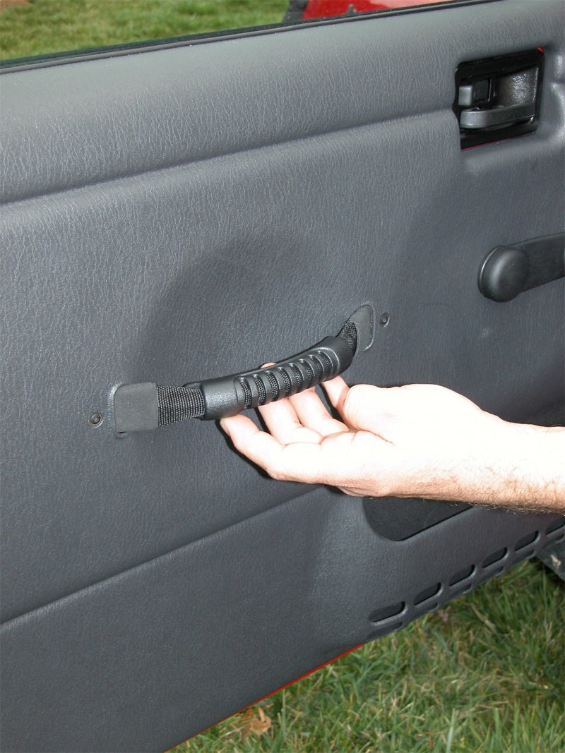 Rugged Ridge This Pair Of Black Door Pull Straps From Rugged Ridge Fit 97-06 Jeep Wrangler. - 11826.01