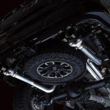 AWE 0FG Catback Exhaust - Quad Diamond Black Tips (2022-2023 GMC Silverado ZR2 / Sierra AT4X) - 3015-43284