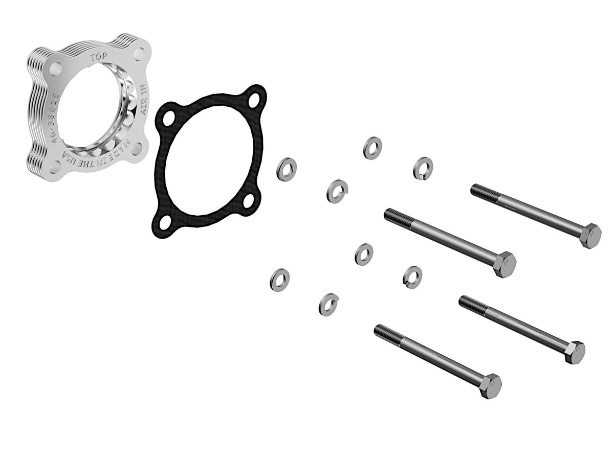 AFE Silver Bullet Throttle Body Spacer Kit (2011-2022 Corolla) - 46-38015